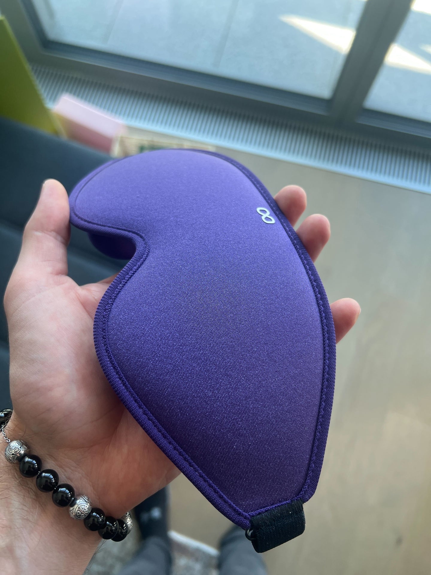 moonMask Fialová - Štýlová maska pre lepší spánok