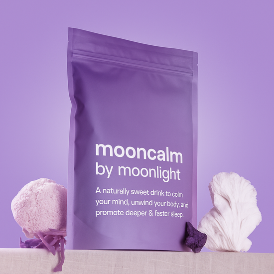moonCalm - Chutný 100% prírodný nápoj pre stres a spánok