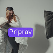 moonMask Fialová - Štýlová maska pre lepší spánok